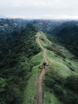 Road through a mountain
